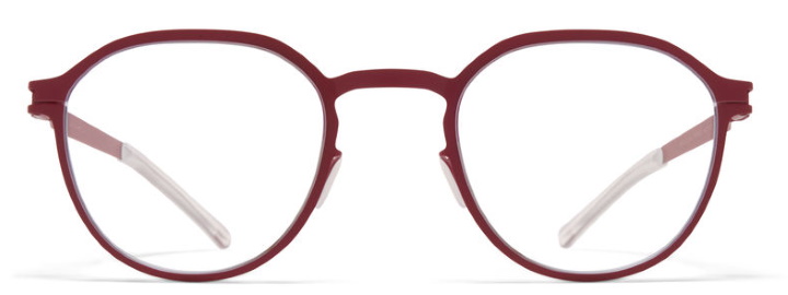 Lunettes Mykita rondes rouge